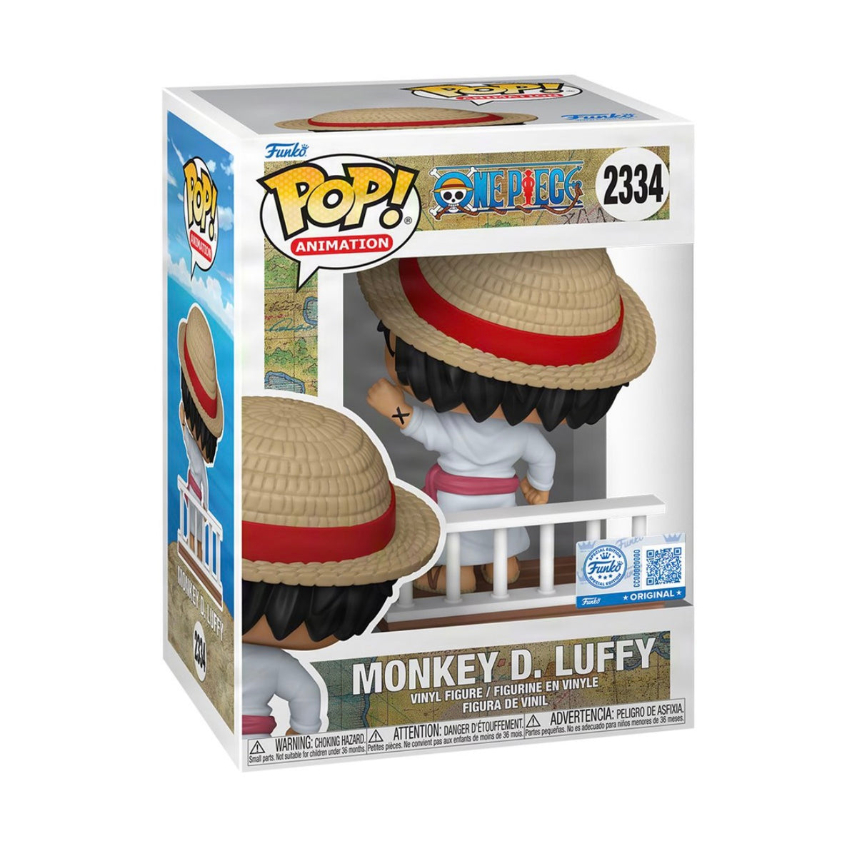 One Piece Monkey D. Luffy Funko Pop! #2334 - Exclusive
